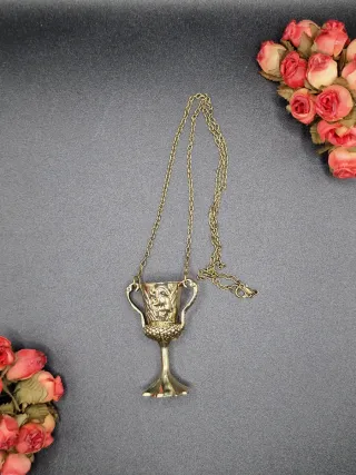 Collana Calice Tassorosso Hufflepuff Harry Potter