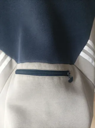 Sudadera Adidas Originals Tricolor Beige y Azul