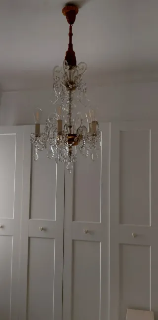 Lámpara araña antigua