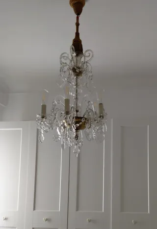 Lámpara araña antigua