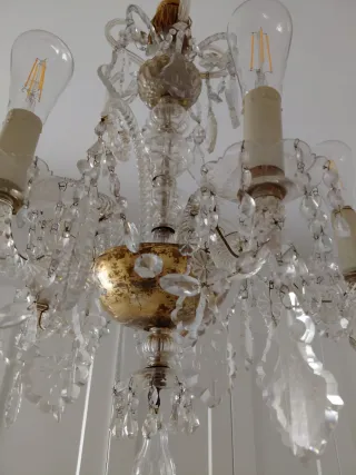 Lámpara araña antigua