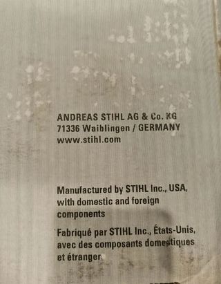 Soplador Stihl BR 600