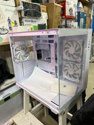 MUSETEX Caja PC ATX con 6 Ventiladores ARGB