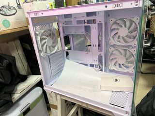 MUSETEX Caja PC ATX con 6 Ventiladores ARGB