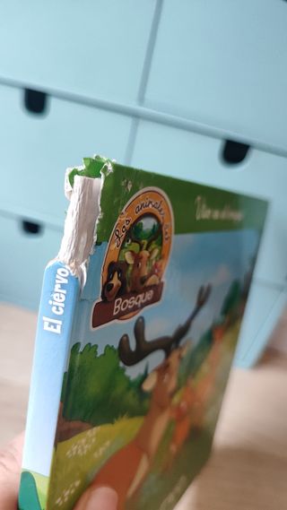 Libro El ciervo + muñeco de Planeta Agostini