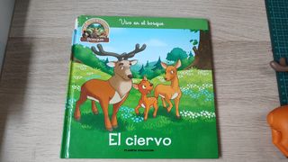 Libro El ciervo + muñeco de Planeta Agostini