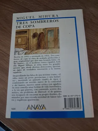 Tres sombreros de copa (Biblioteca Didactica An...