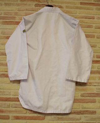 Traje de artes marciales marciales Kwon blanco