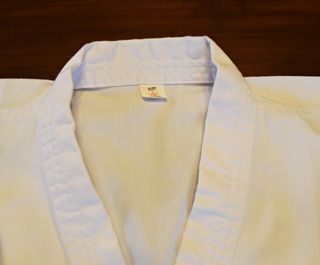 Traje de artes marciales marciales Kwon blanco