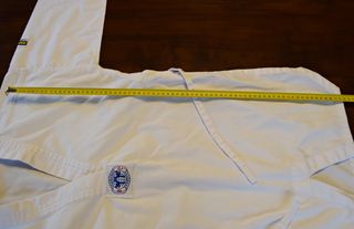 Traje de artes marciales marciales Kwon blanco