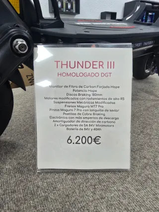 Patinete Eléctrico Dualtron Thunder III