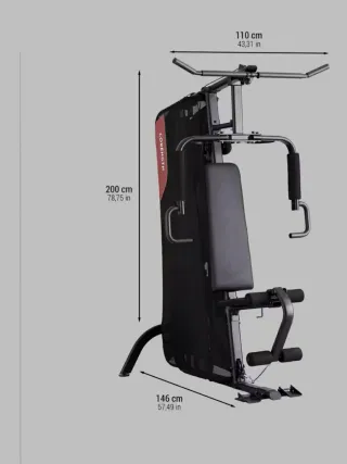 Máquina de gimnasio multifunción