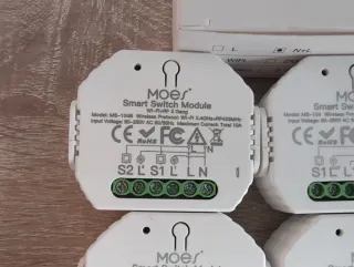 4 Módulos Interruptor Inteligente Moes Wiifi