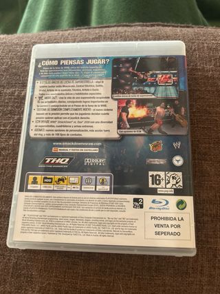 WWE SmackDown vs Raw 2008 PS3