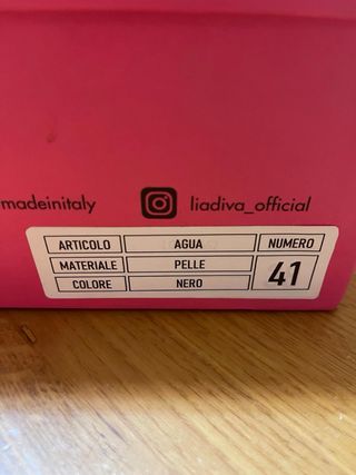 Nuovi stivali in pelle nera n. 41