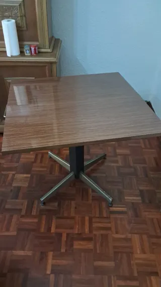 Mesa extensible Railite madera y metal