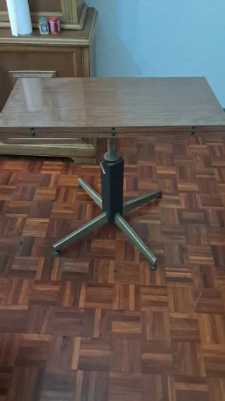 Mesa extensible Railite madera y metal