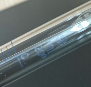 Pipeta de vidrio antigua 50ml