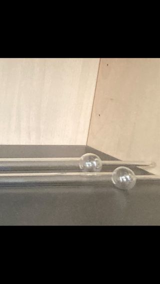 Pipeta de vidrio antigua 50ml