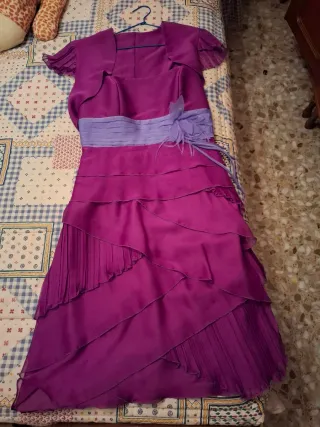Vestido y chaqueta mujer para celebración