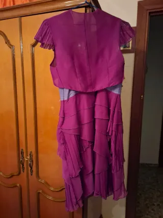 Vestido y chaqueta mujer para celebración