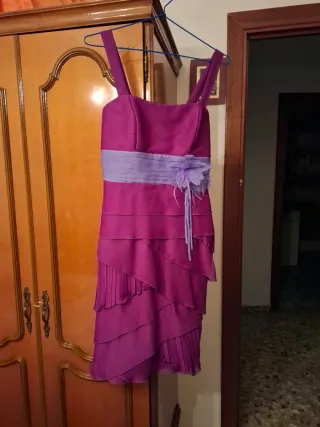 Vestido y chaqueta mujer para celebración