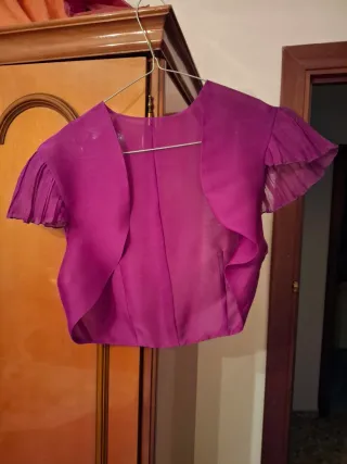 Vestido y chaqueta mujer para celebración