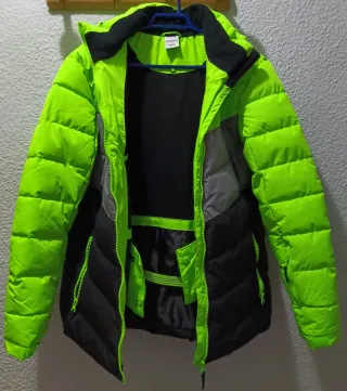 Cazadora para el frío e impermeable Extrema Verde