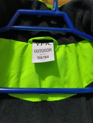 Cazadora para el frío e impermeable Extrema Verde