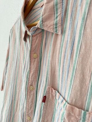 Camisa Levi's Rayas Rosas Talla M