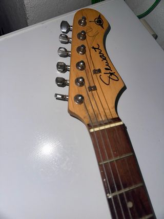 Guitarra Eléctrica Stewart Negra