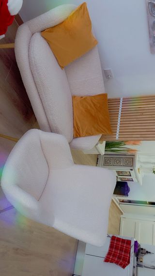 Sofá 2 plazas y sillón a juego