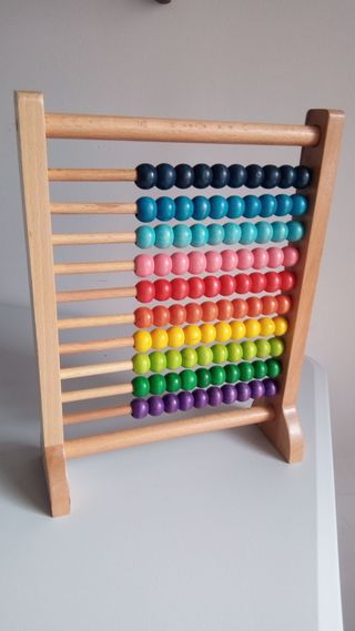 Ábaco de madera clásico