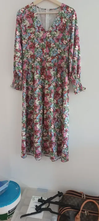 Vestido Vintage Floral