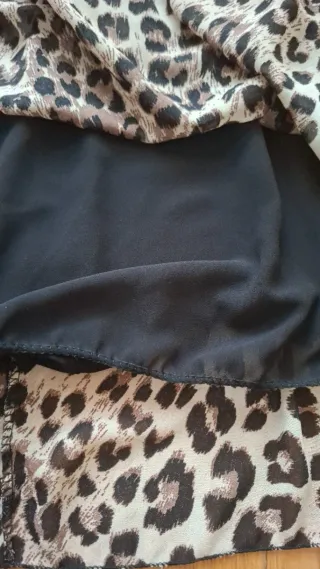 Vestitino animalier Blu Royal taglia unica