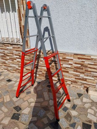 Escalera telescópica Gierre casi 5m