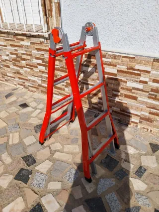 Escalera telescópica Gierre casi 5m