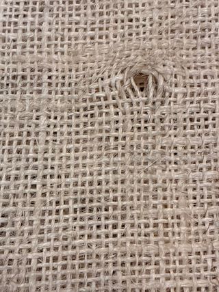 Lote 3 sacos de yute letras negras