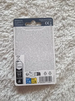 Memoria 4pz Schede MicroSDHC 4GB con Adattatore