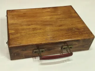 Maletín Pintura Óleo Lefranc Antiguo vintage