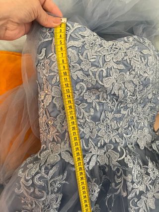 Vestido de 15 XV Años Azul Serenity