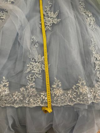 Vestido de 15 XV Años Azul Serenity