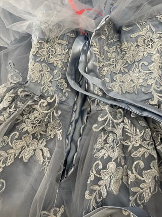 Vestido de 15 XV Años Azul Serenity