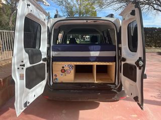 Mueble Cama Camper + colchones + oscurecedores