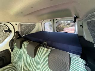 Mueble Cama Camper + colchones + oscurecedores