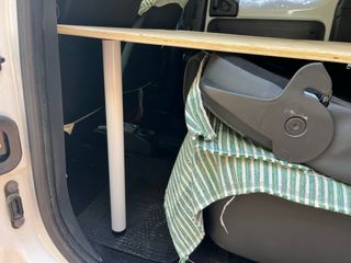 Mueble Cama Camper + colchones + oscurecedores