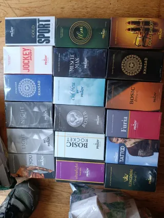 Varios perfumes PRADY de mujer y hombre