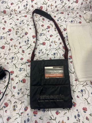 Videocámara Panasonic Vintage Negra