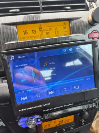 Radio Coche MP3 Pantalla Táctil Video