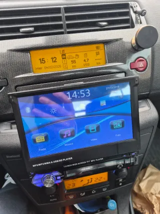 Radio Coche MP3 Pantalla Táctil Video